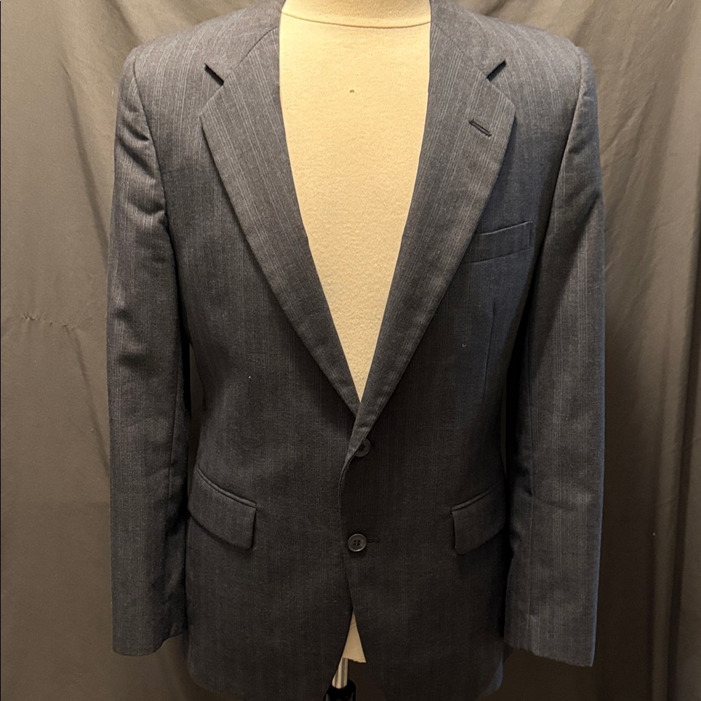 Men's Classic Gray Blazer by nino Cerruti